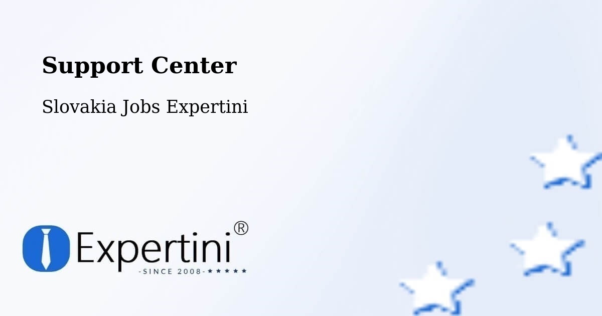 Support Services – Krasňany - Slovakia Jobs Expertini